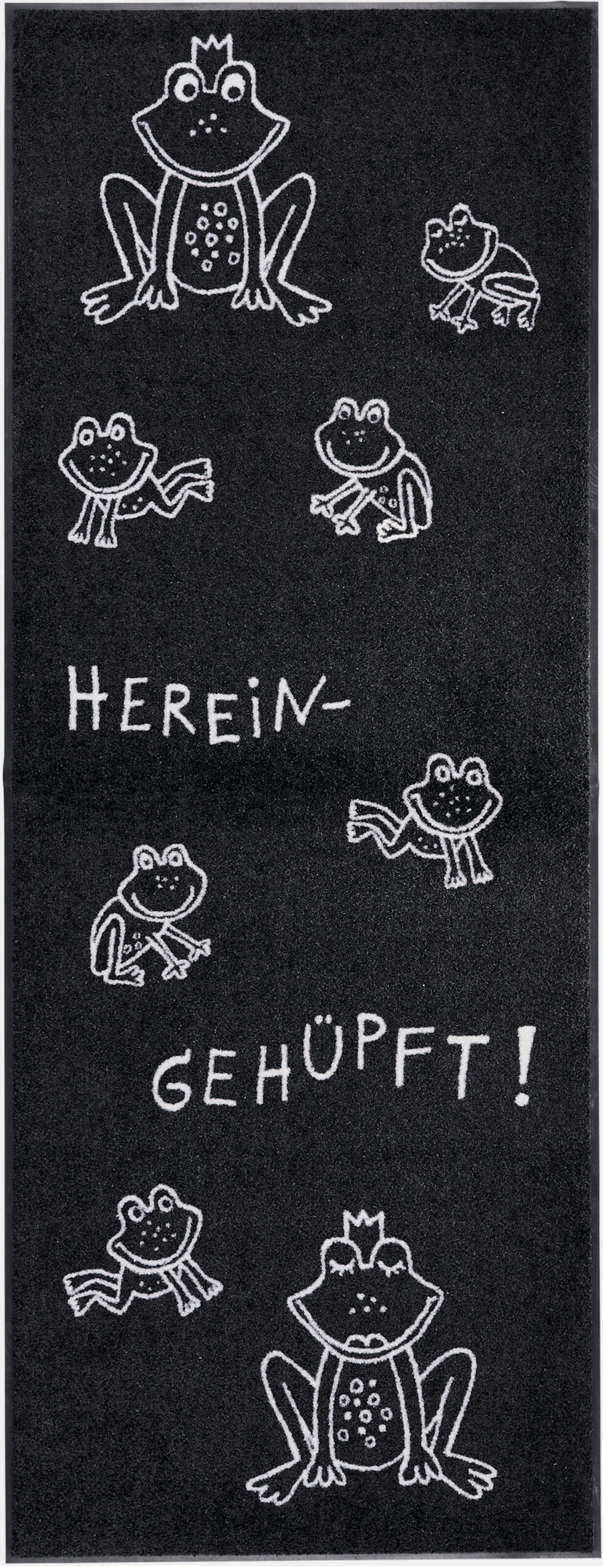 Salonloewe Voetmat - zwart/wit