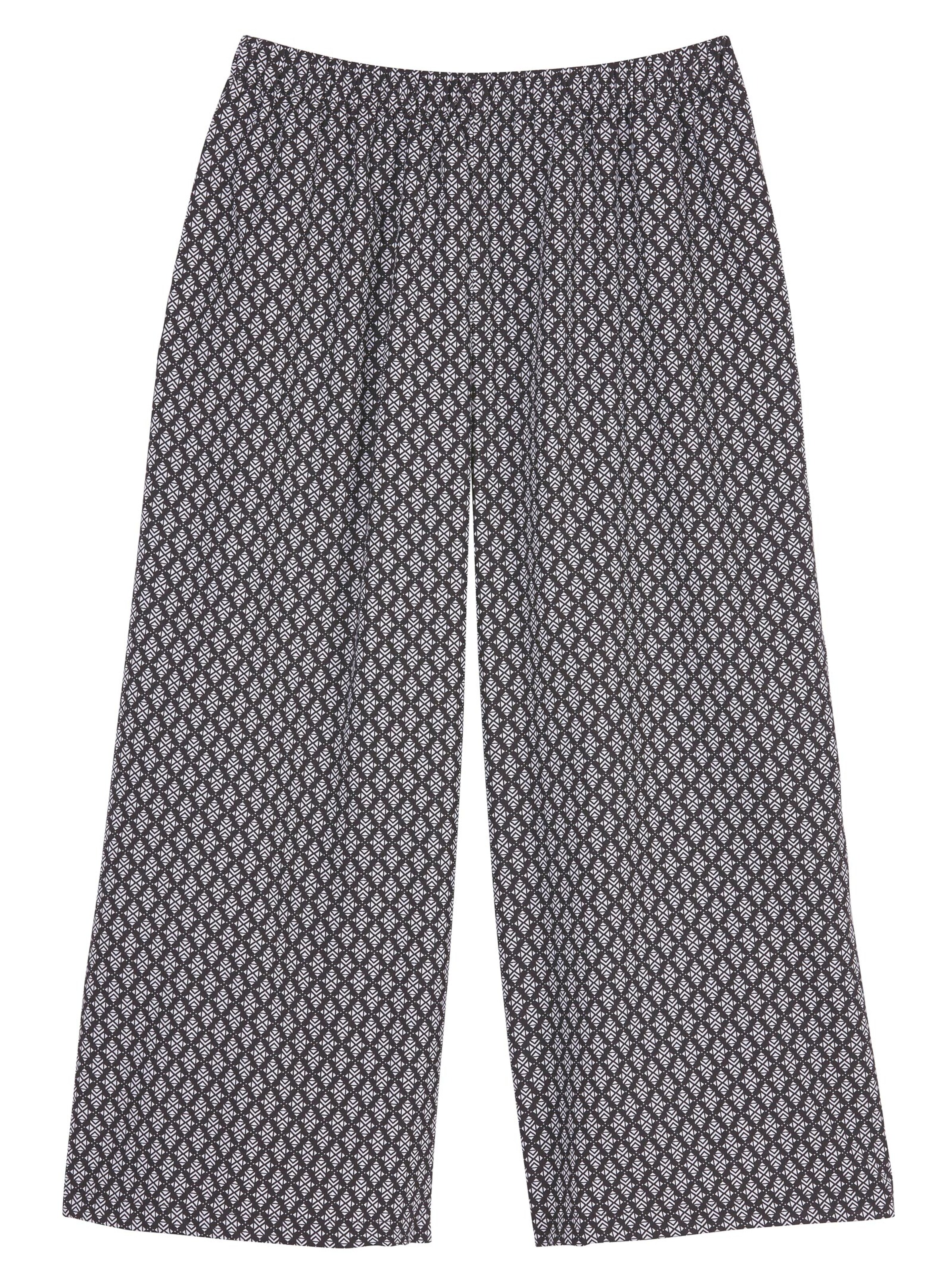 Hosenrock - schwarz-weiß-kariert