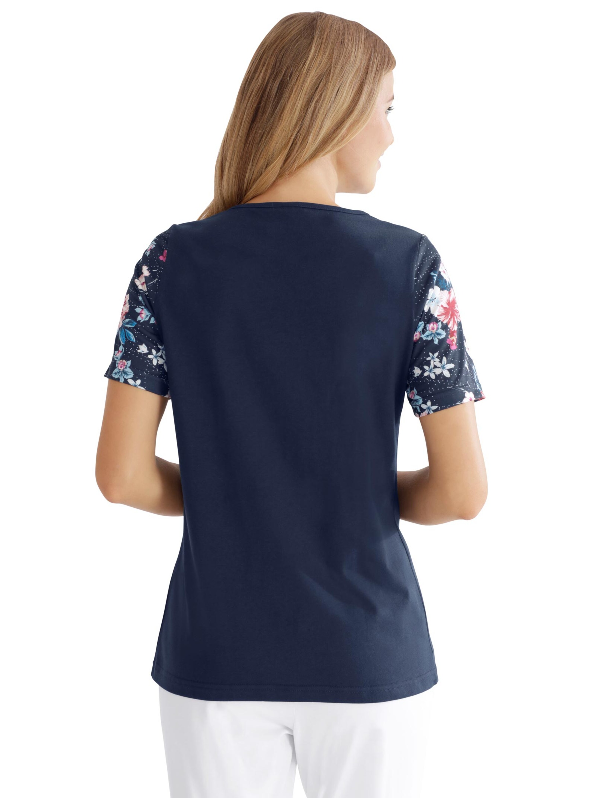 Shirt - marine-bedruckt