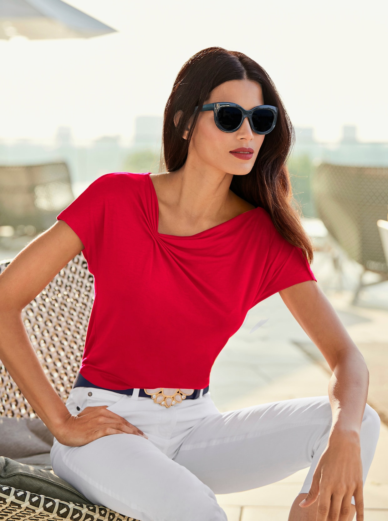 heine Shirt - rood