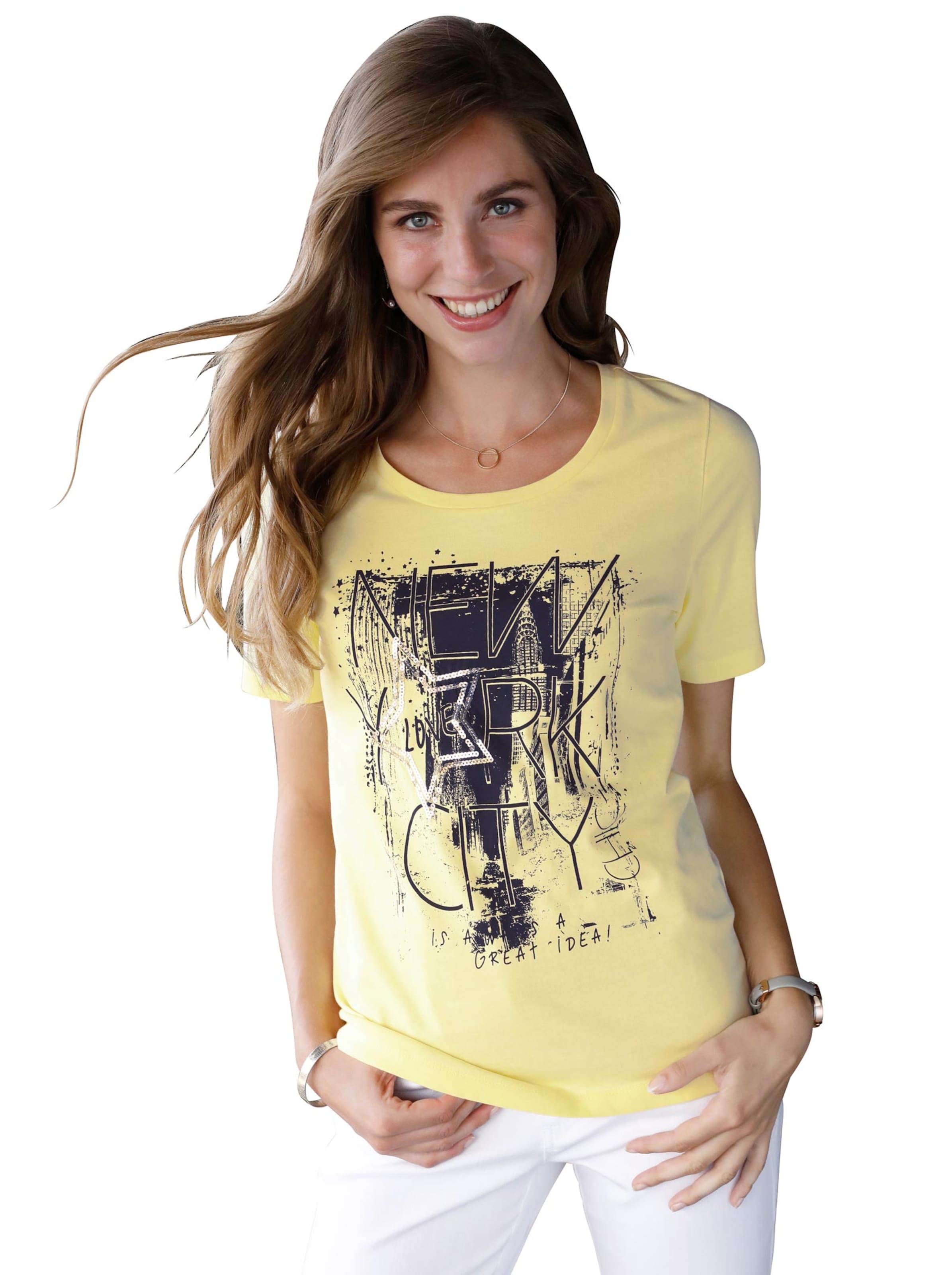 Shirt - zitrone-bedruckt
