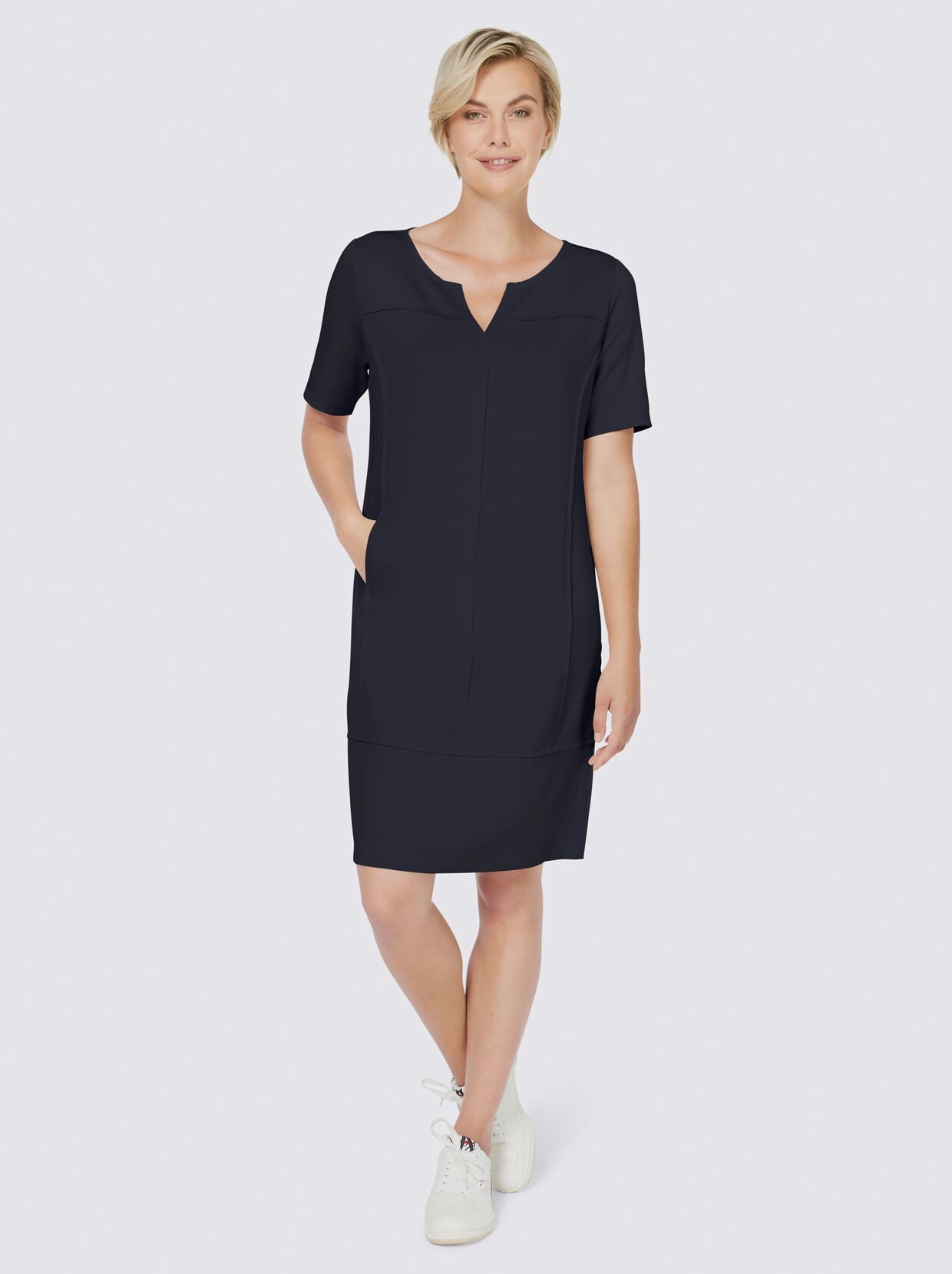 Best Connections Jersey-Kleid - marine