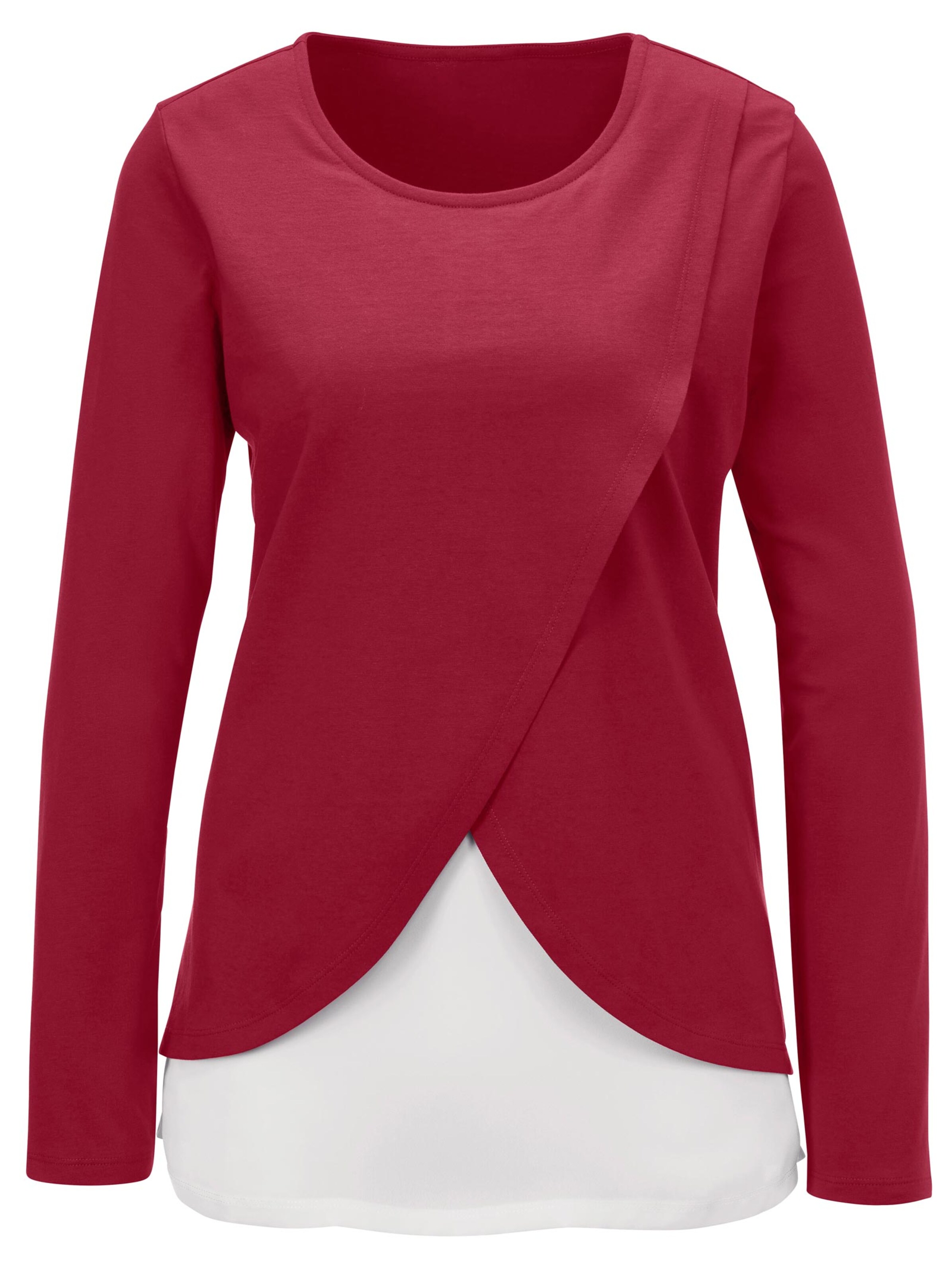 2-in-1-Shirt - kirsche