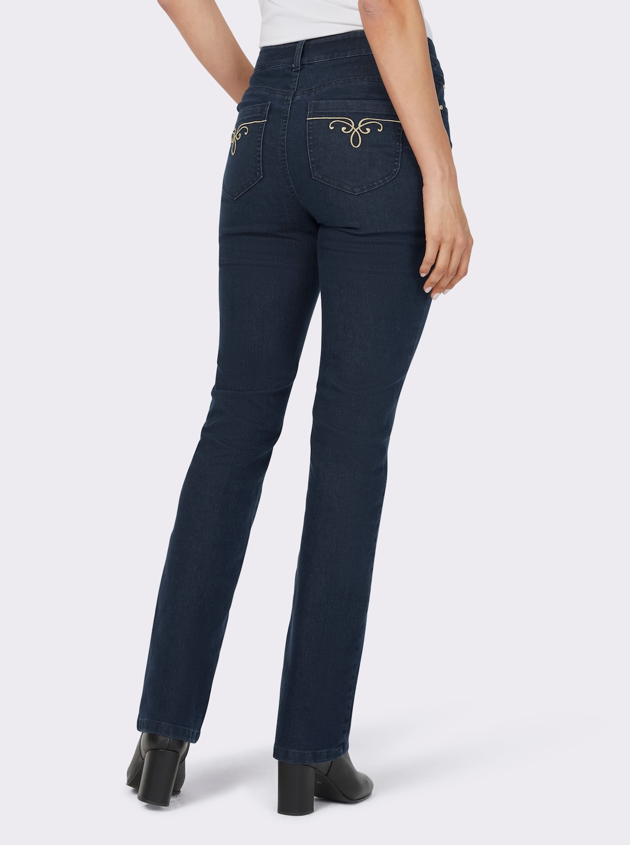 heine Push-up jeans - dark-blue