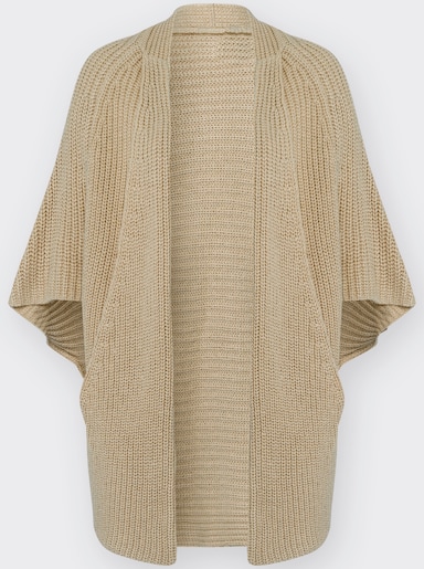 Strickjacke - sand