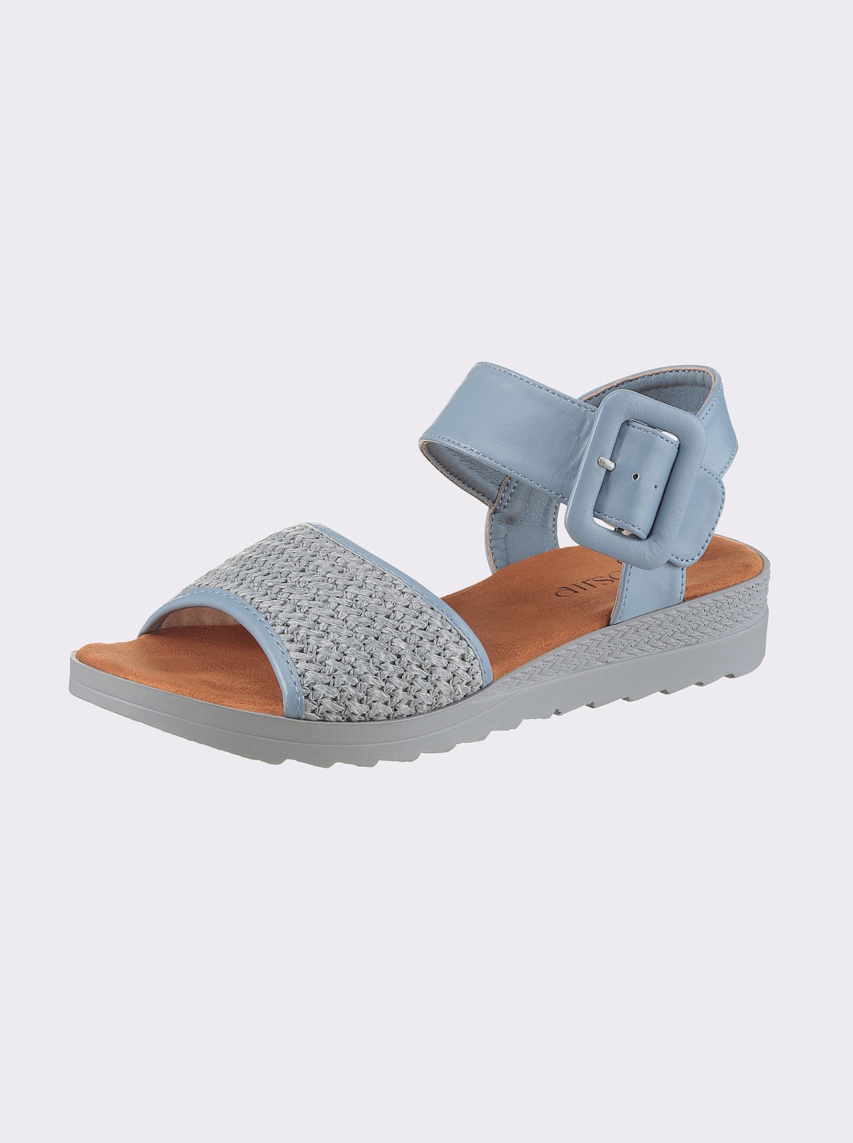 airsoft modern+ Sandalette - hellblau