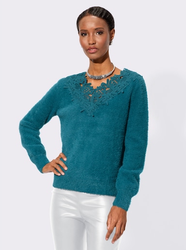 Langarm-Pullover - aquapetrol