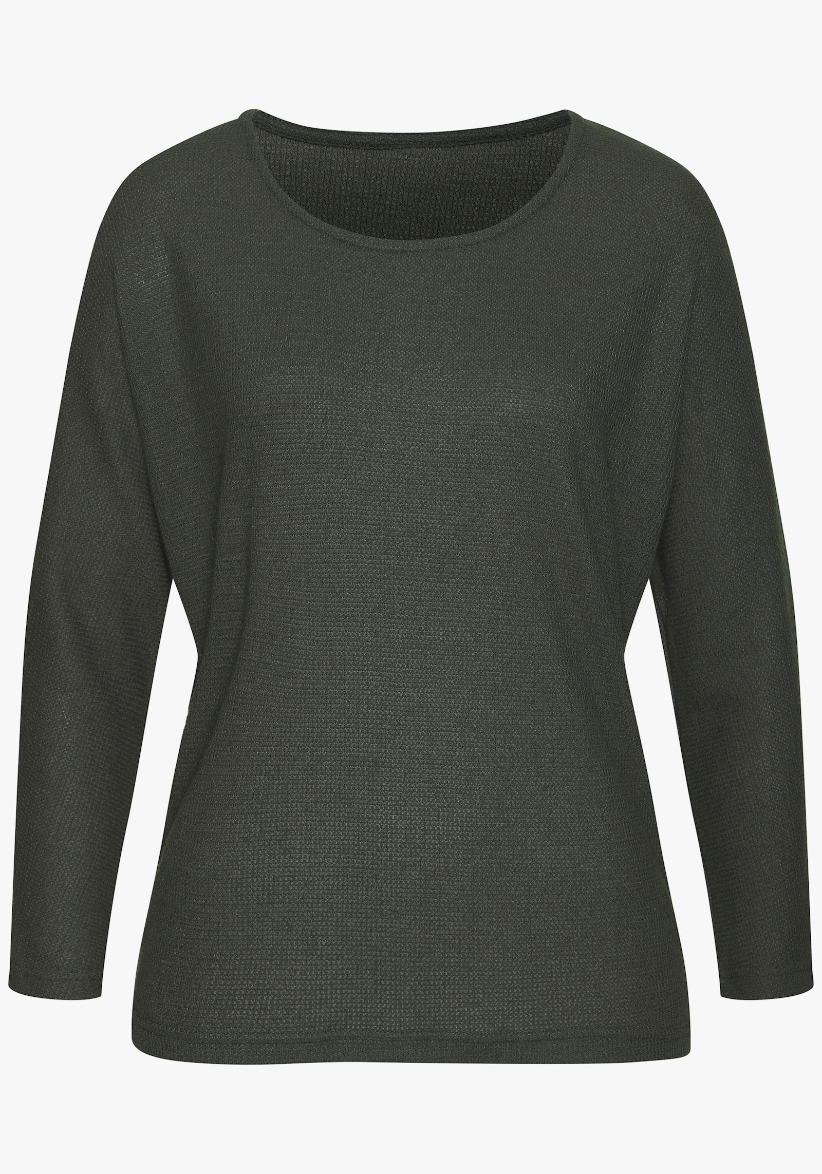 Vivance T-shirt manches longues - vert foncé