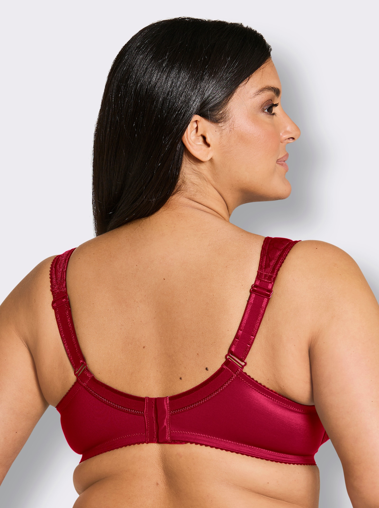 Miss Mary Entlastungs-BH mit Bügel und Stütze - rot