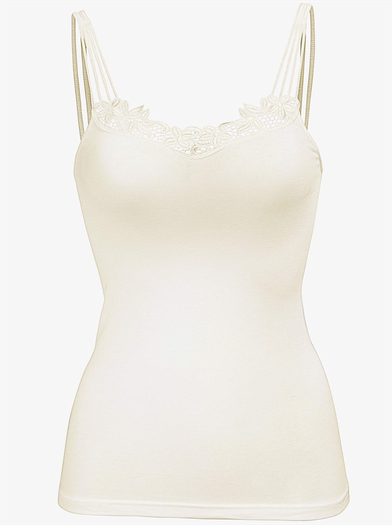 comazo Trägerhemd aus Modal-Stretch - champagner