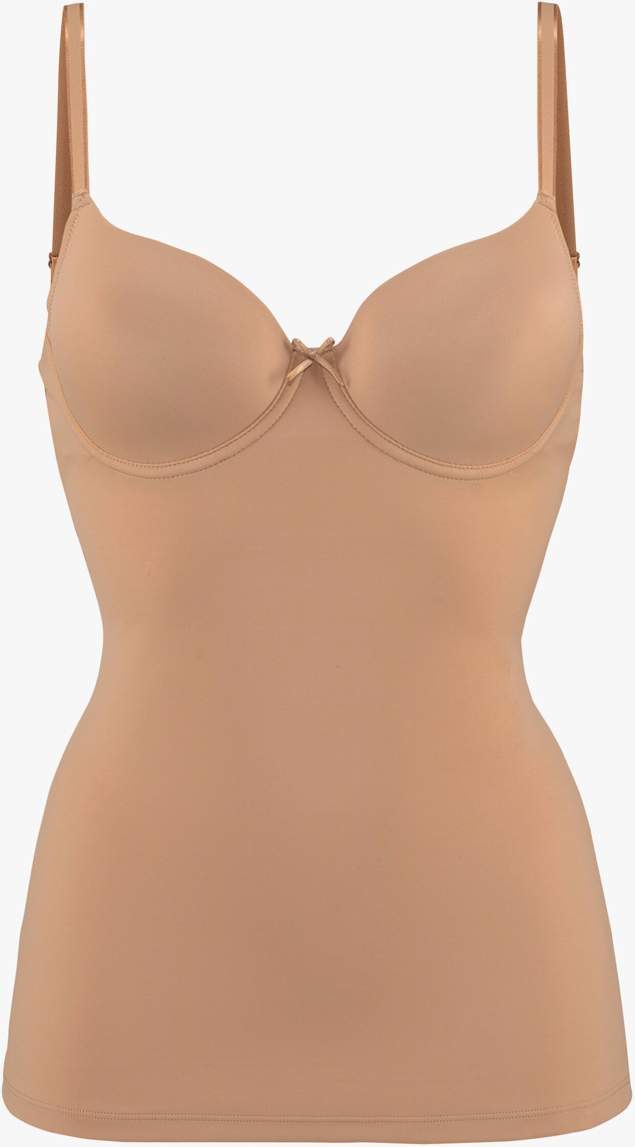 LASCANA Caraco avec soutien-gorge à coques intégré - nougat