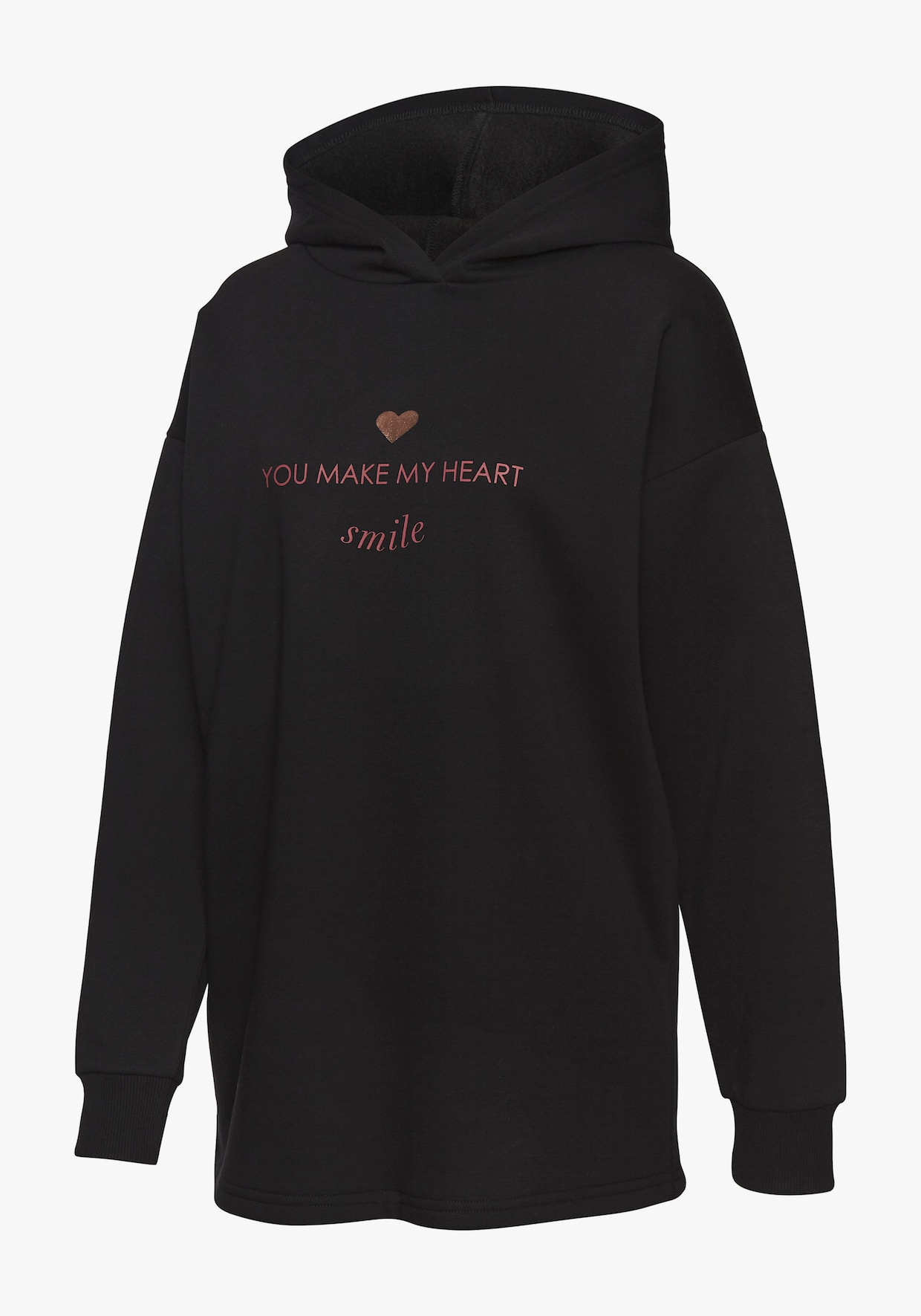 LASCANA Hoodie - schwarz