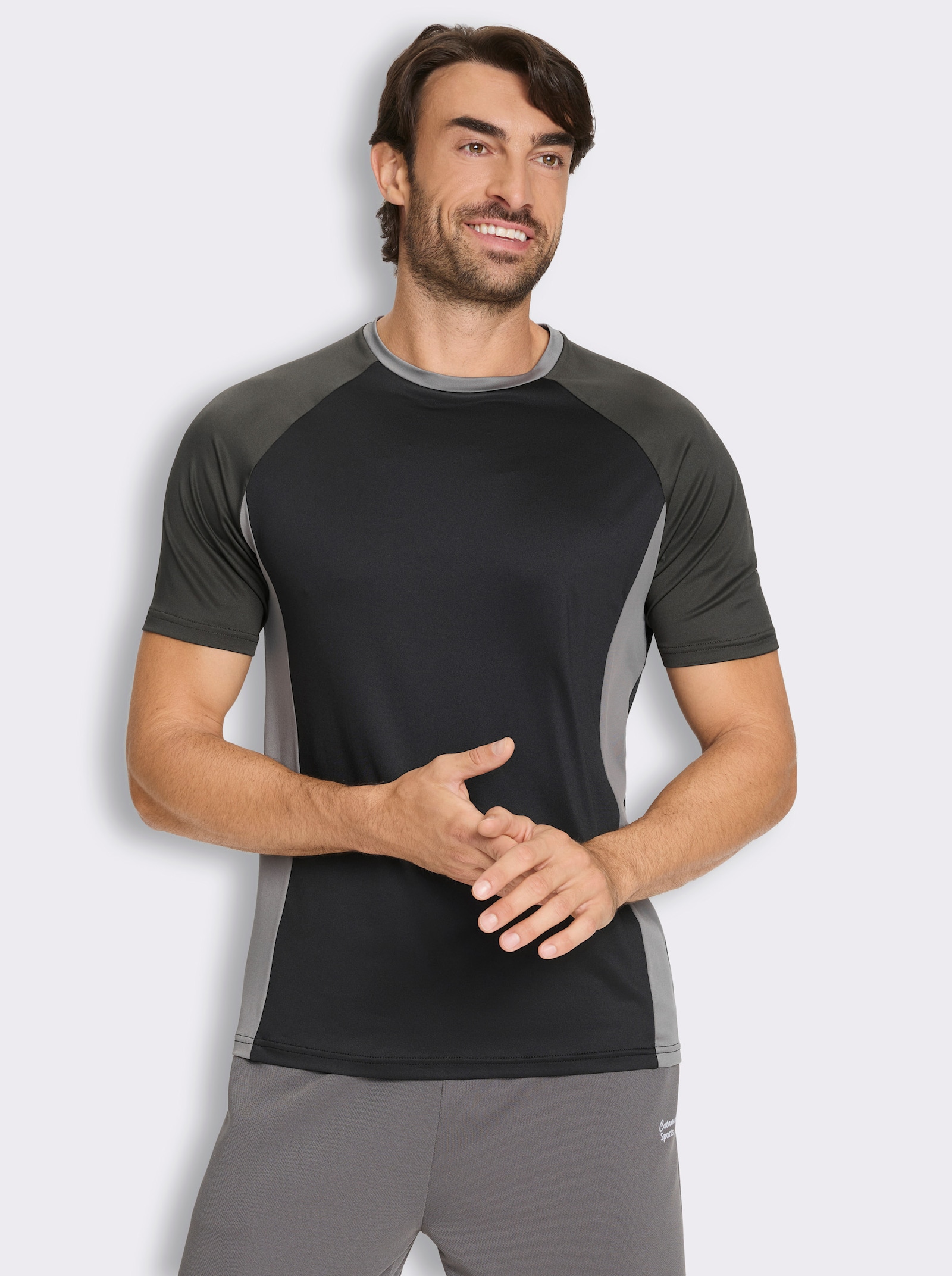 Catamaran Sports Funktionsshirt - schwarz-grau