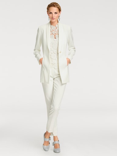 heine Blazer long - crème