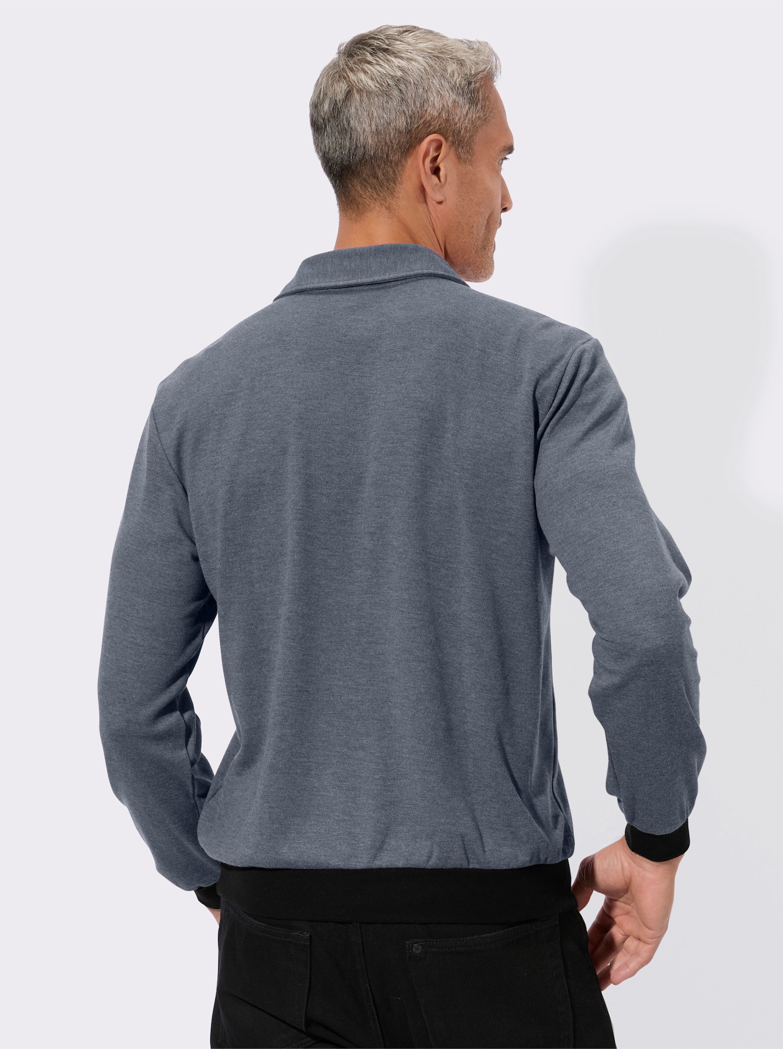 Sweatshirt - jeansblauw
