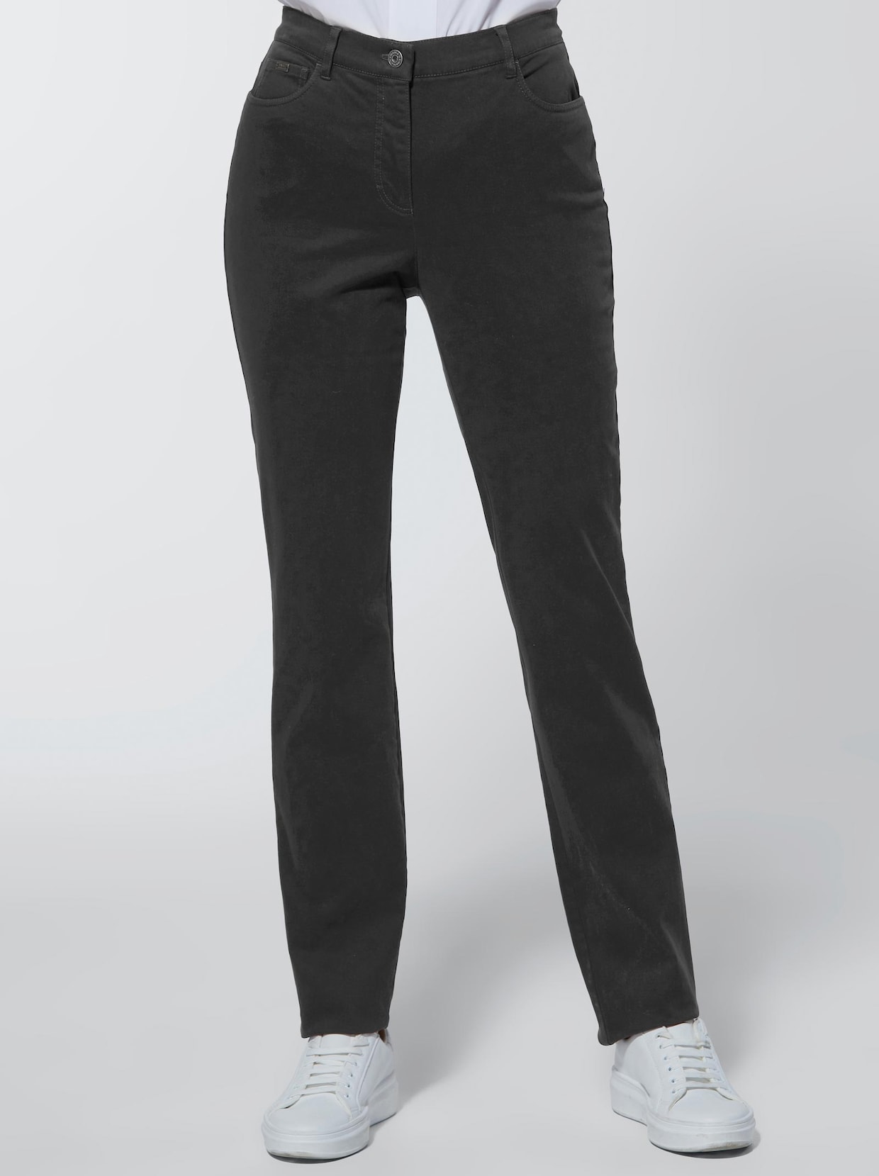 Creation L Premium Baumwoll-Modal-Jeans - anthrazit