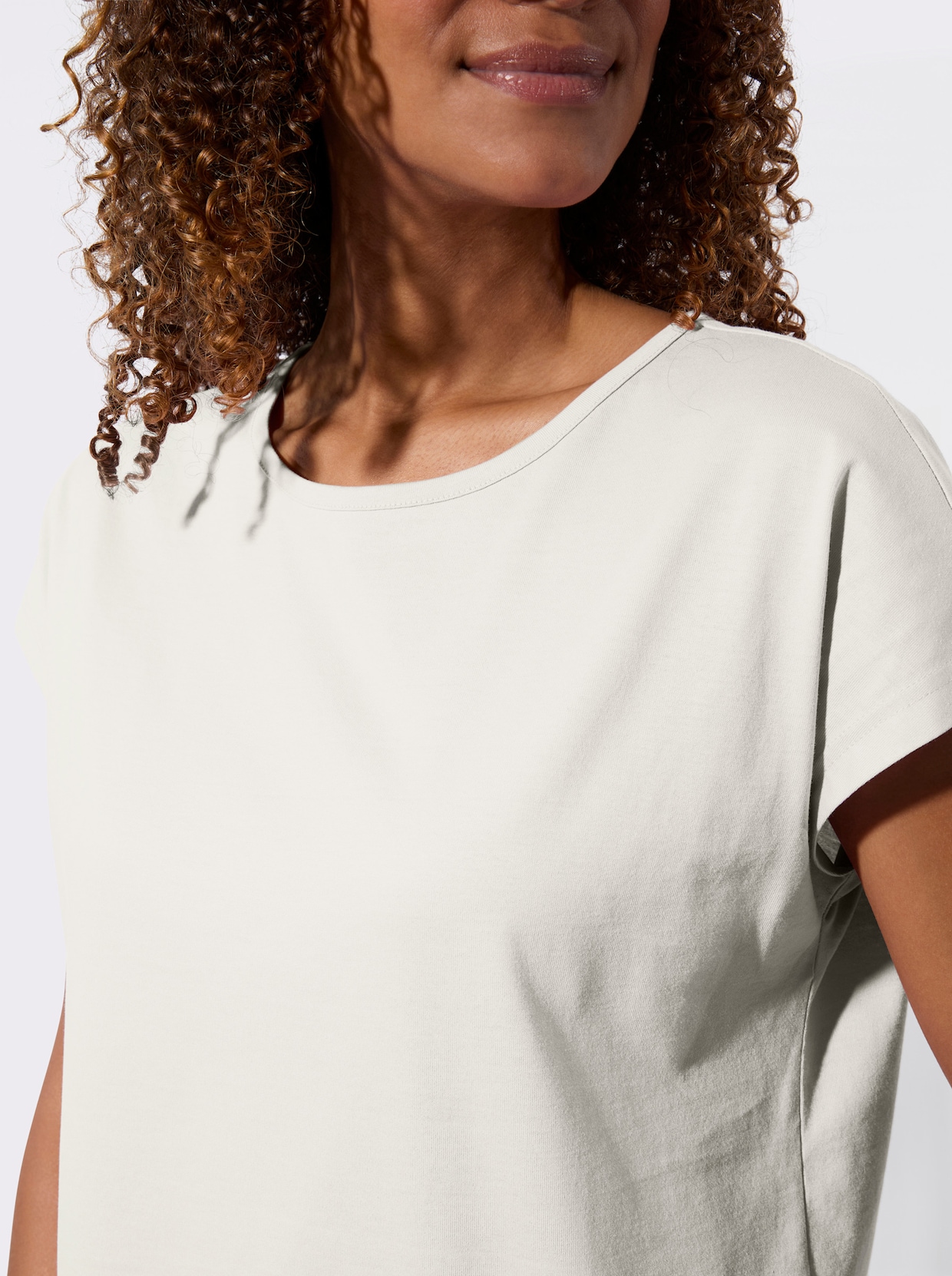 Shirt - ecru + ecru