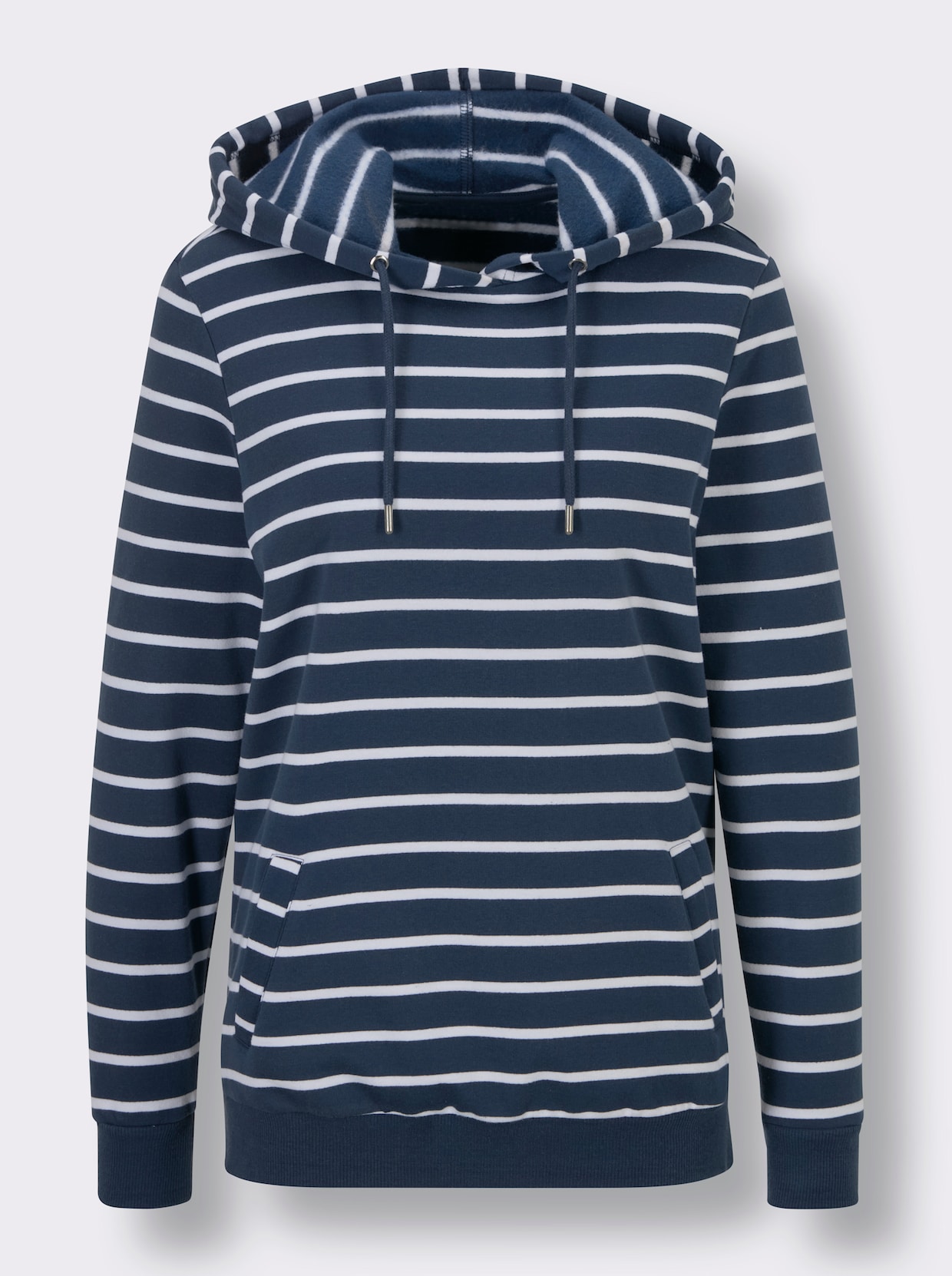 Catamaran Sports Sweatshirt - donkerblauw/wit gestreept