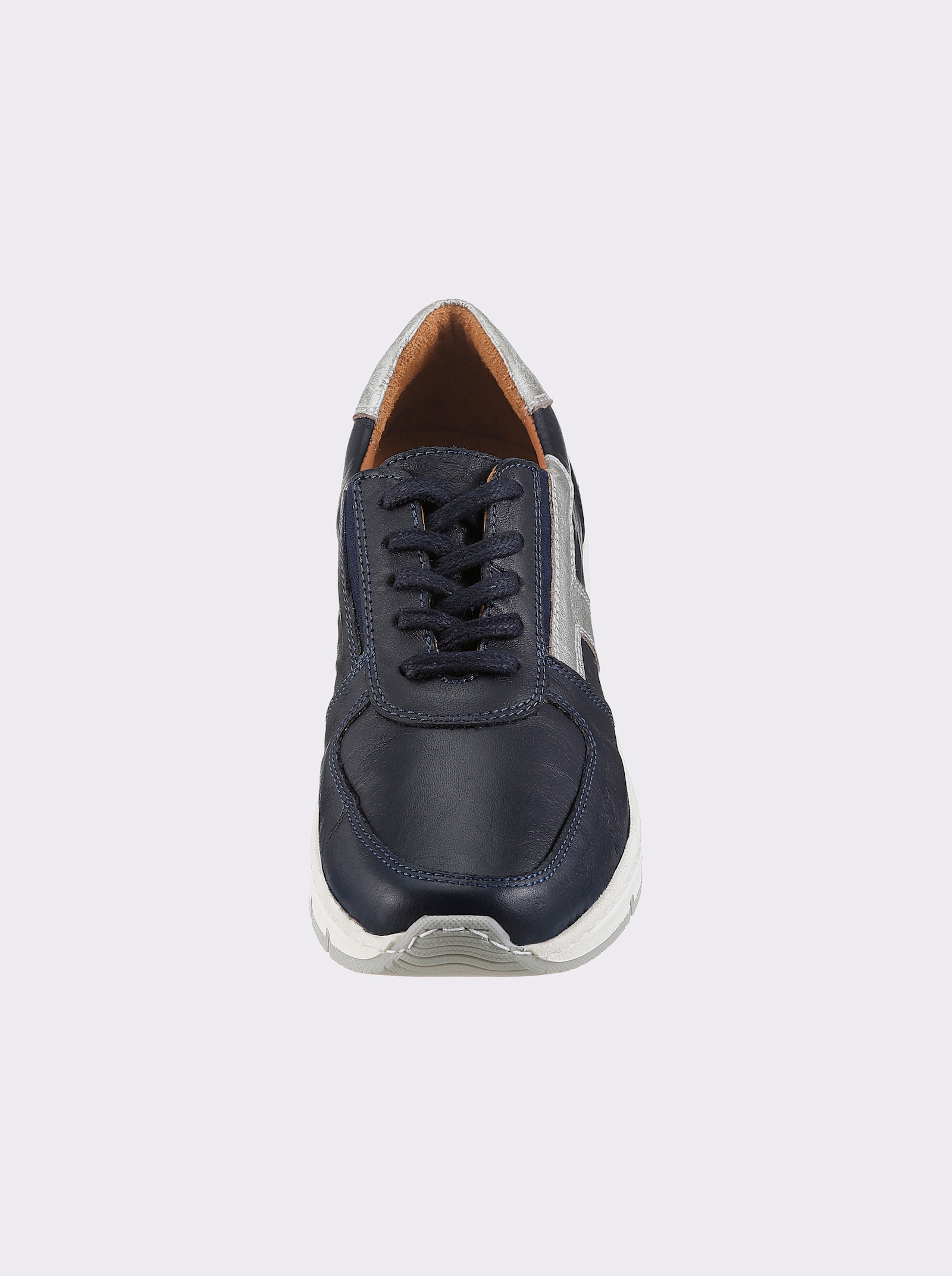 airsoft comfort+ Sneaker mit Stretch-Einsätzen - marine