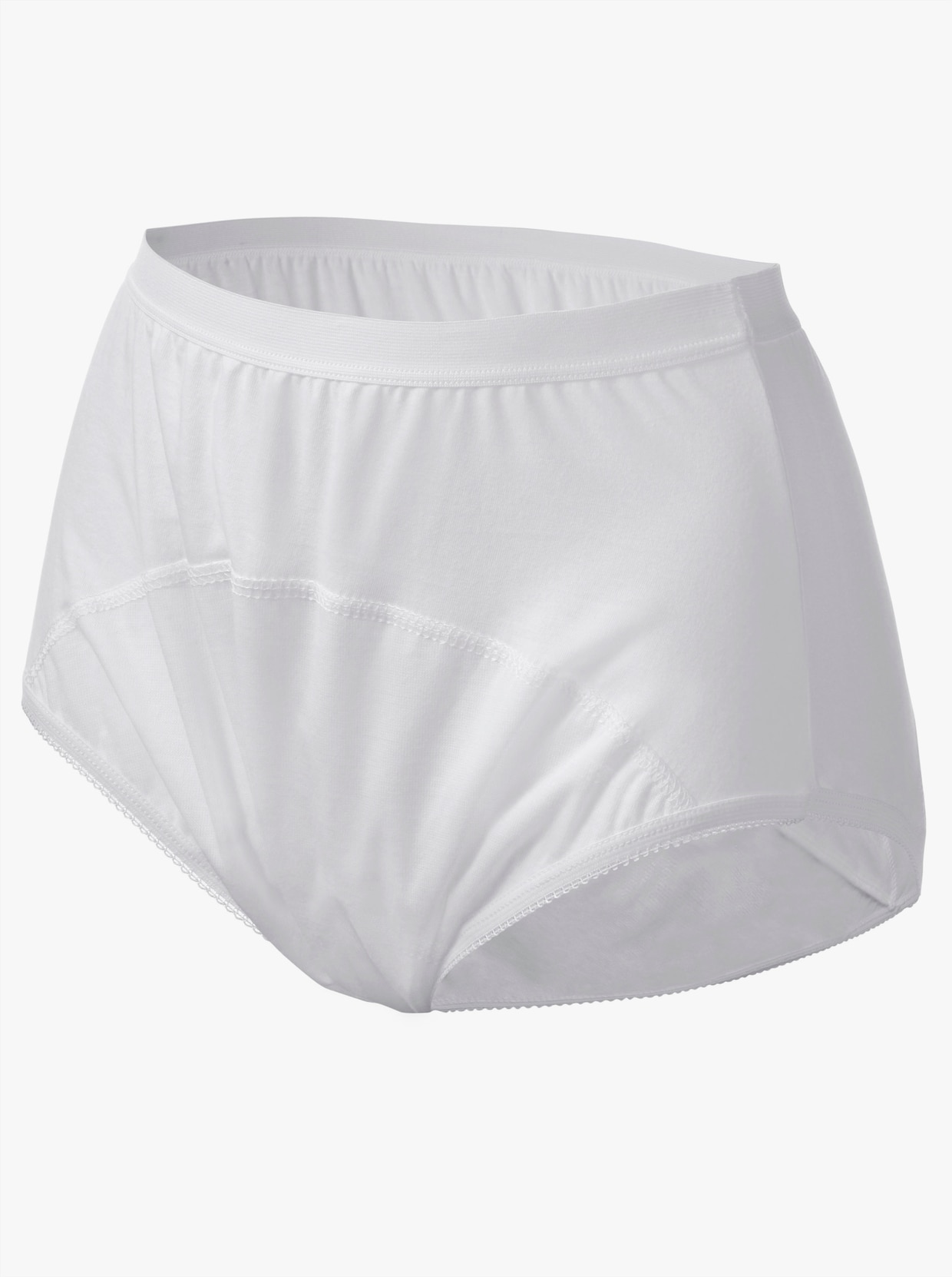 Navlékací ochranné kalhotky - bílá