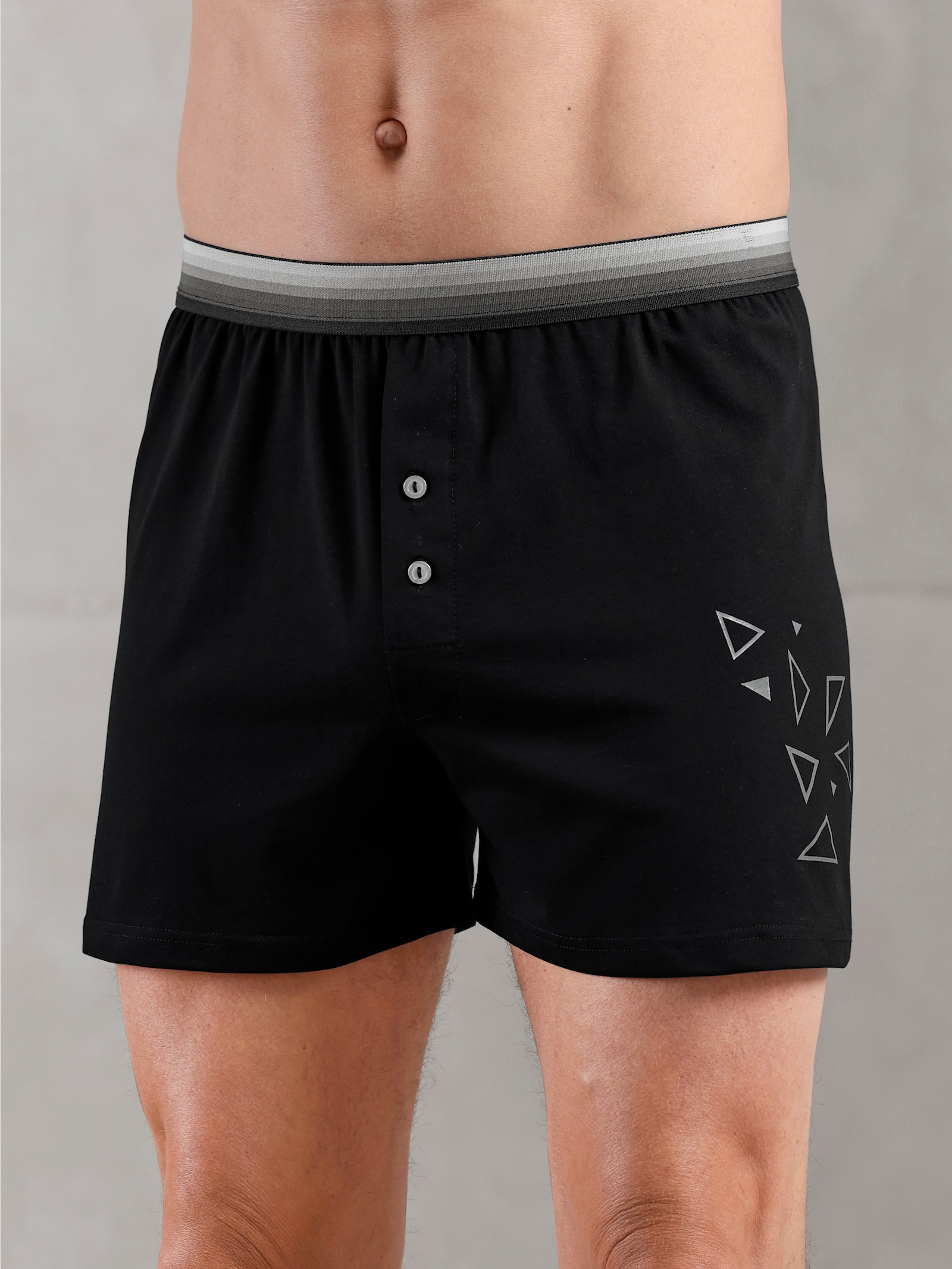 wäschepur men Boxershorts - schwarz