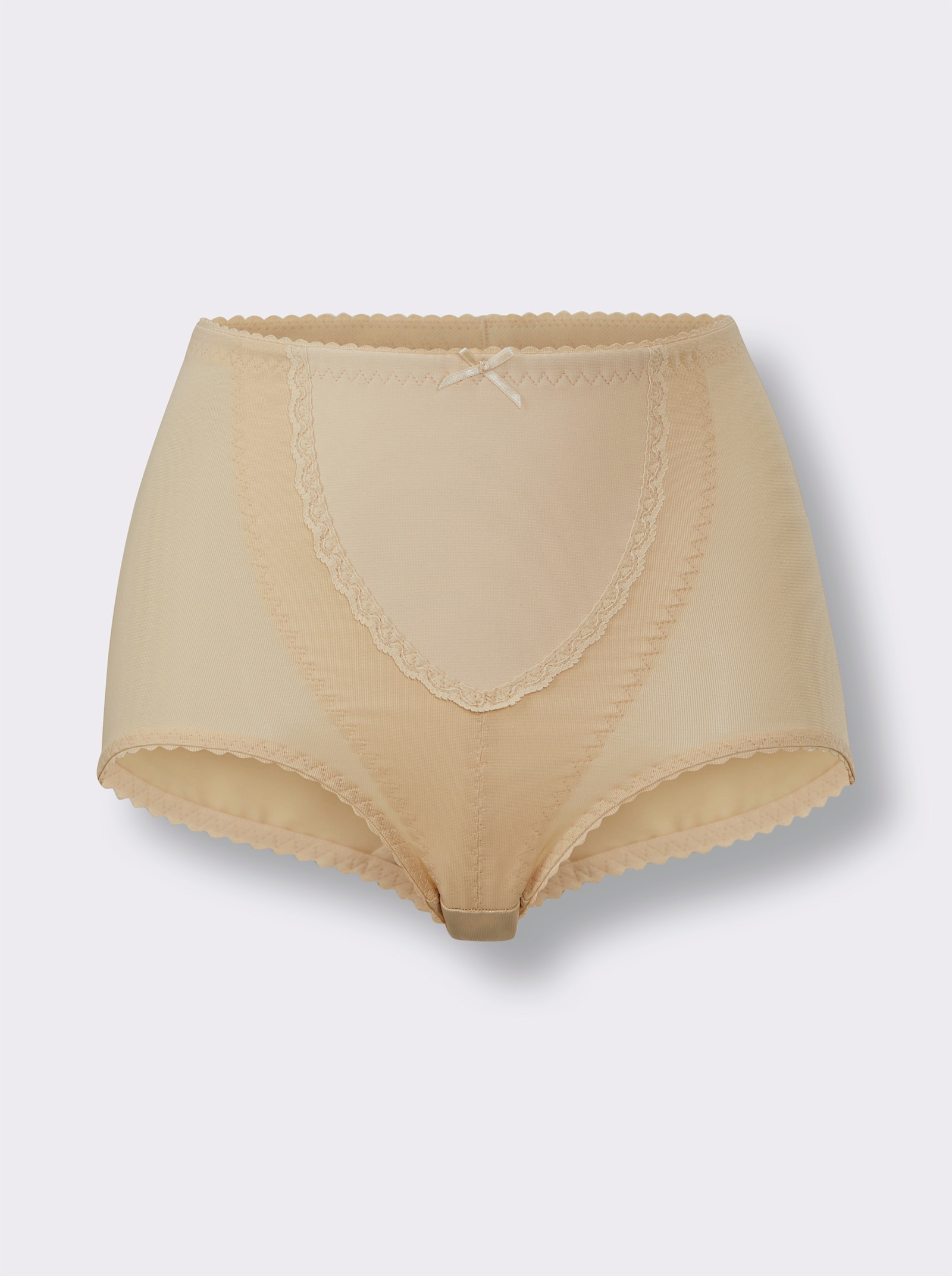 wäschepur Miederhose mit Spitze - elfenbein