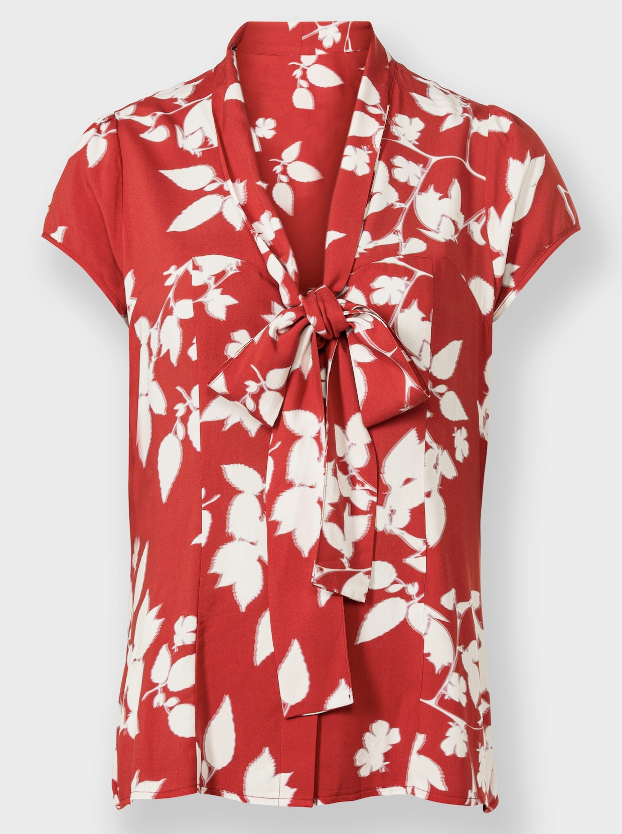 heine Blouse met print - rood/wit geprint