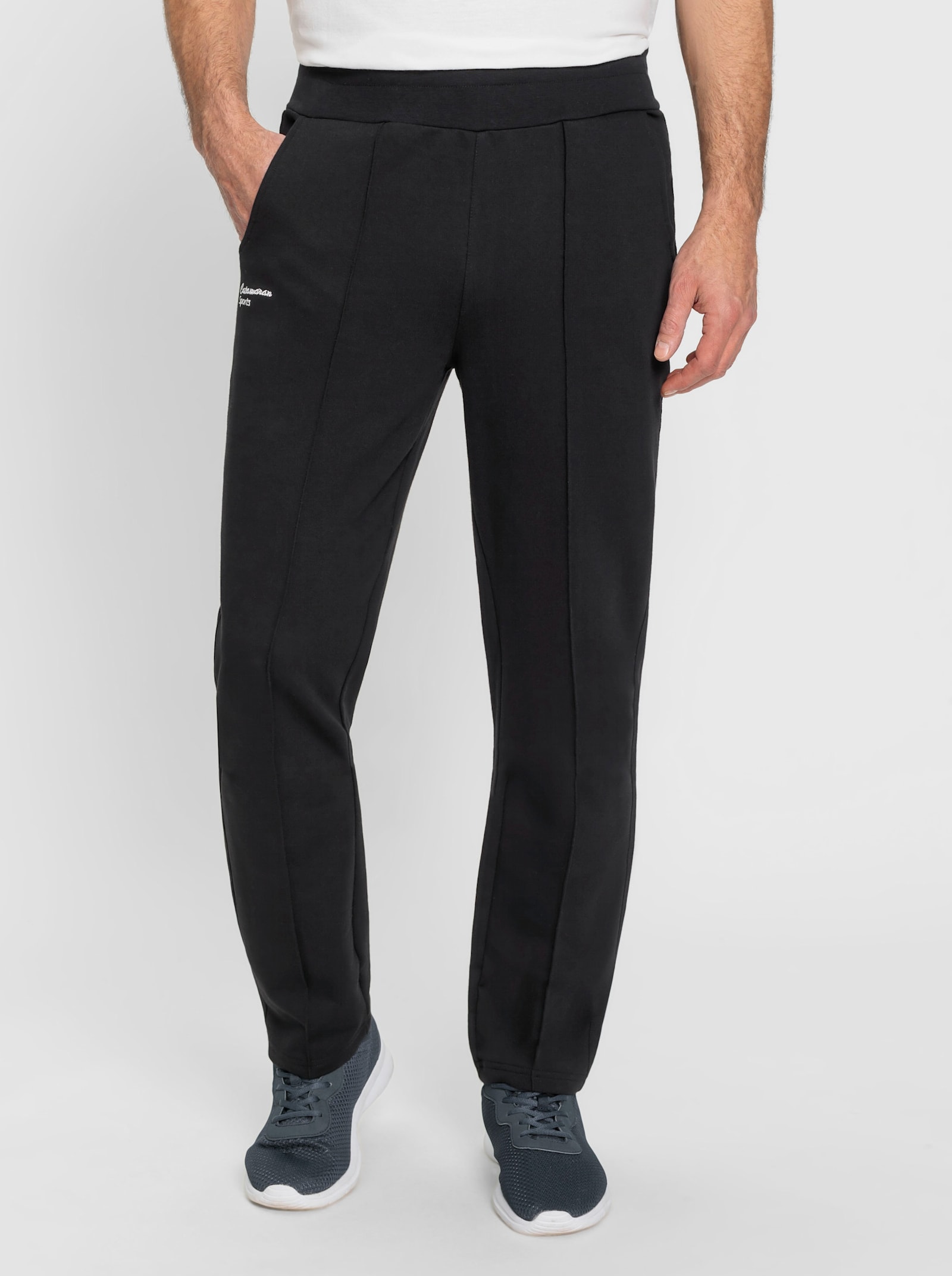 Catamaran Sports Freizeithose mit Biese vorne - schwarz