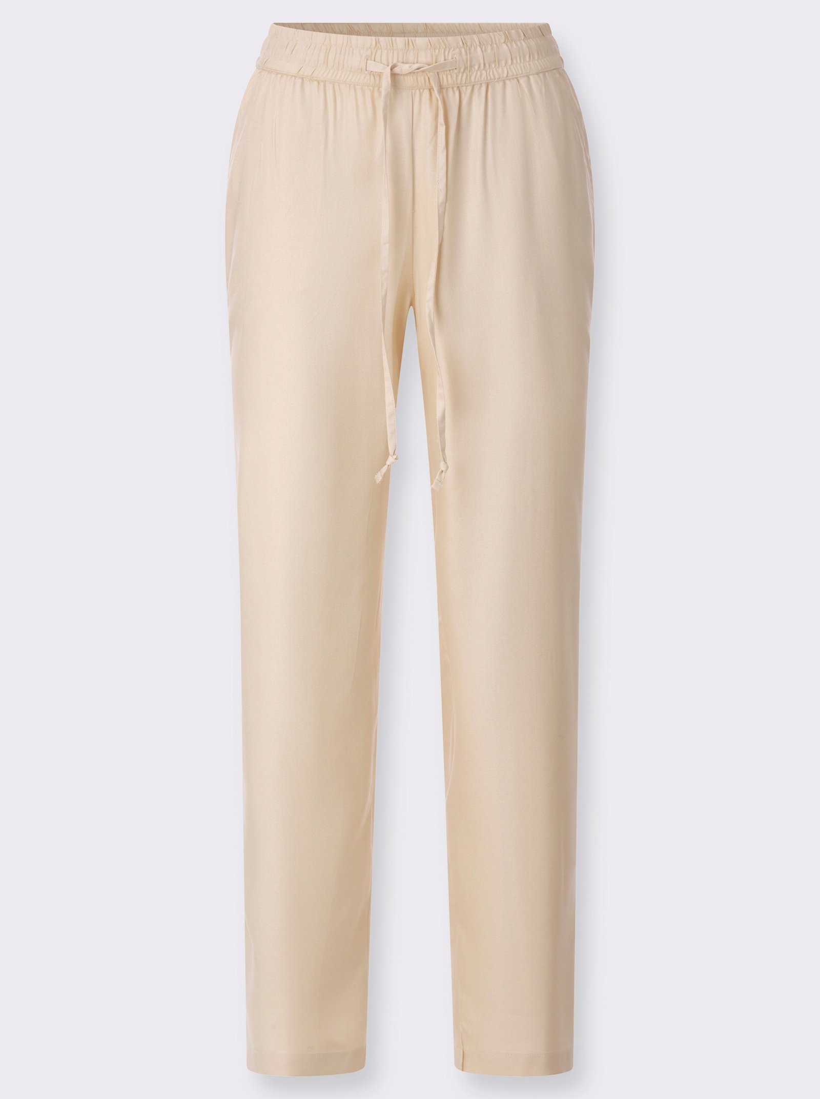 Schlupfhose in strukturierter Qualität - sand
