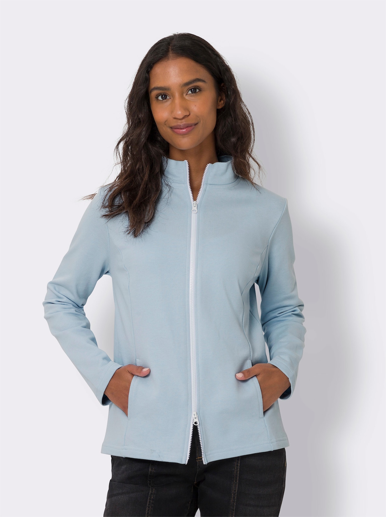 heine Shirtjacke - hellblau