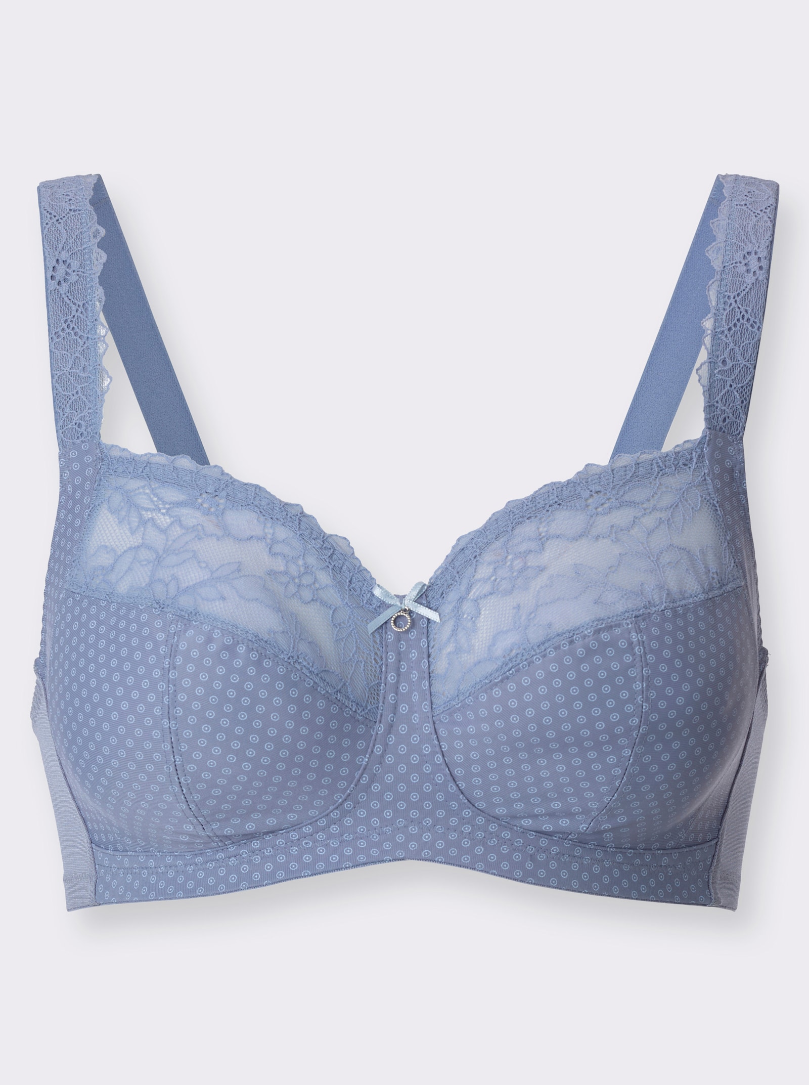 Anita BH ohne Bügel mit anatomisch geformtem Unterbrustband - taubenblau