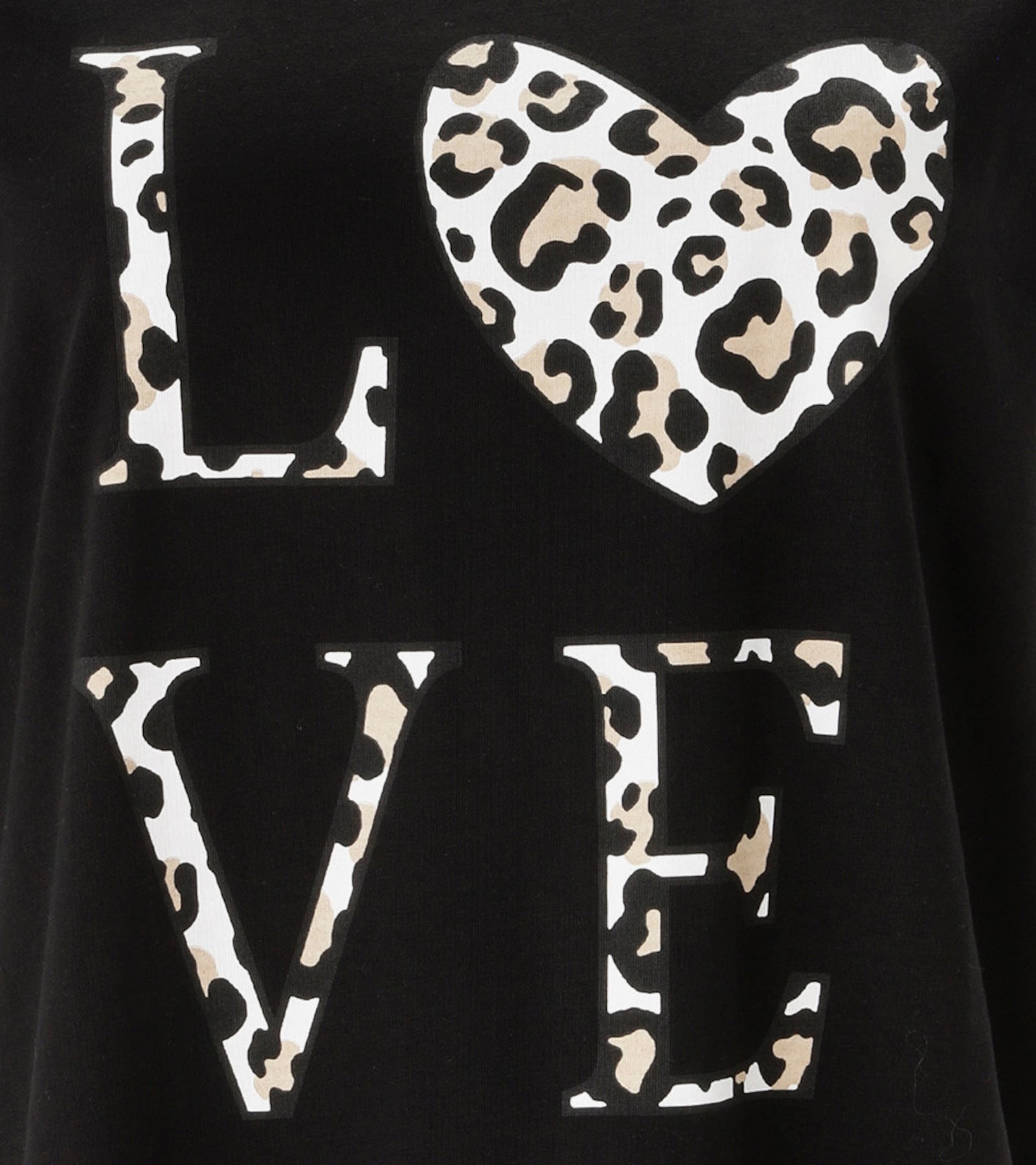 Aniston PLUS Kurzarmshirt - schwarz