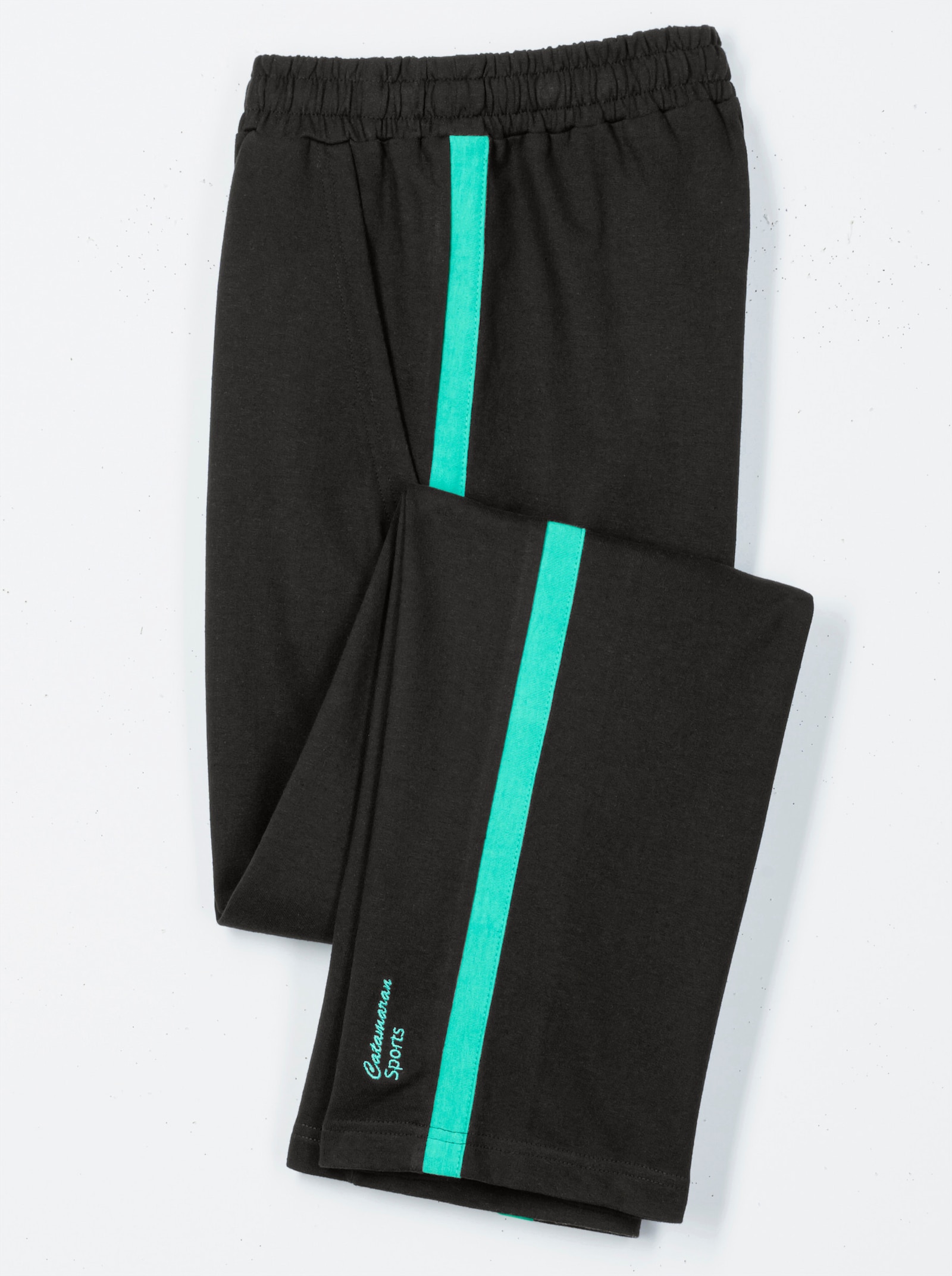 Catamaran Sports Freizeithose mit innenliegendem Zugband - schwarz-salbei