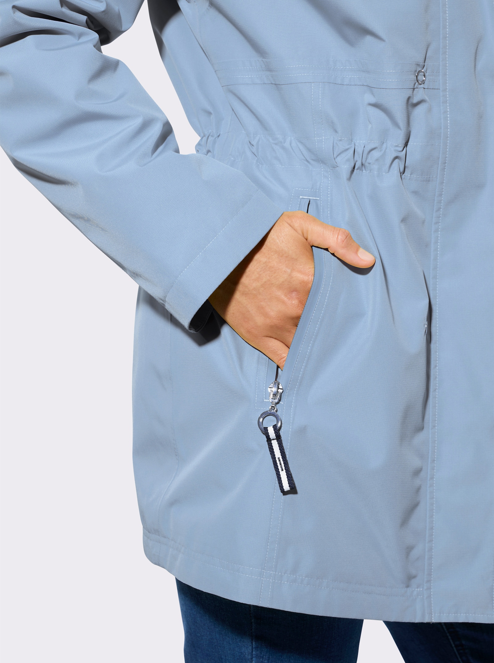 Funktionsjacke in wind- und wasserdichter Qualität - bleu