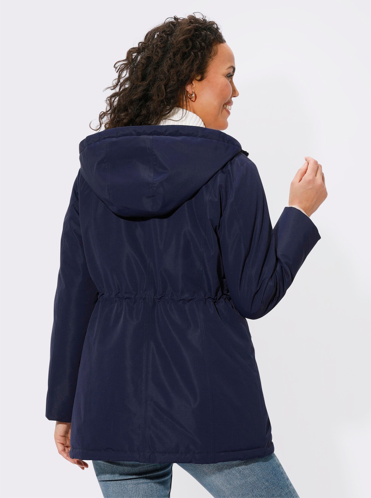 Wendejacke - marine-sesam