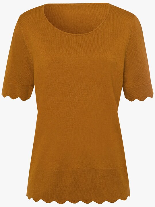 Pullover - cognac