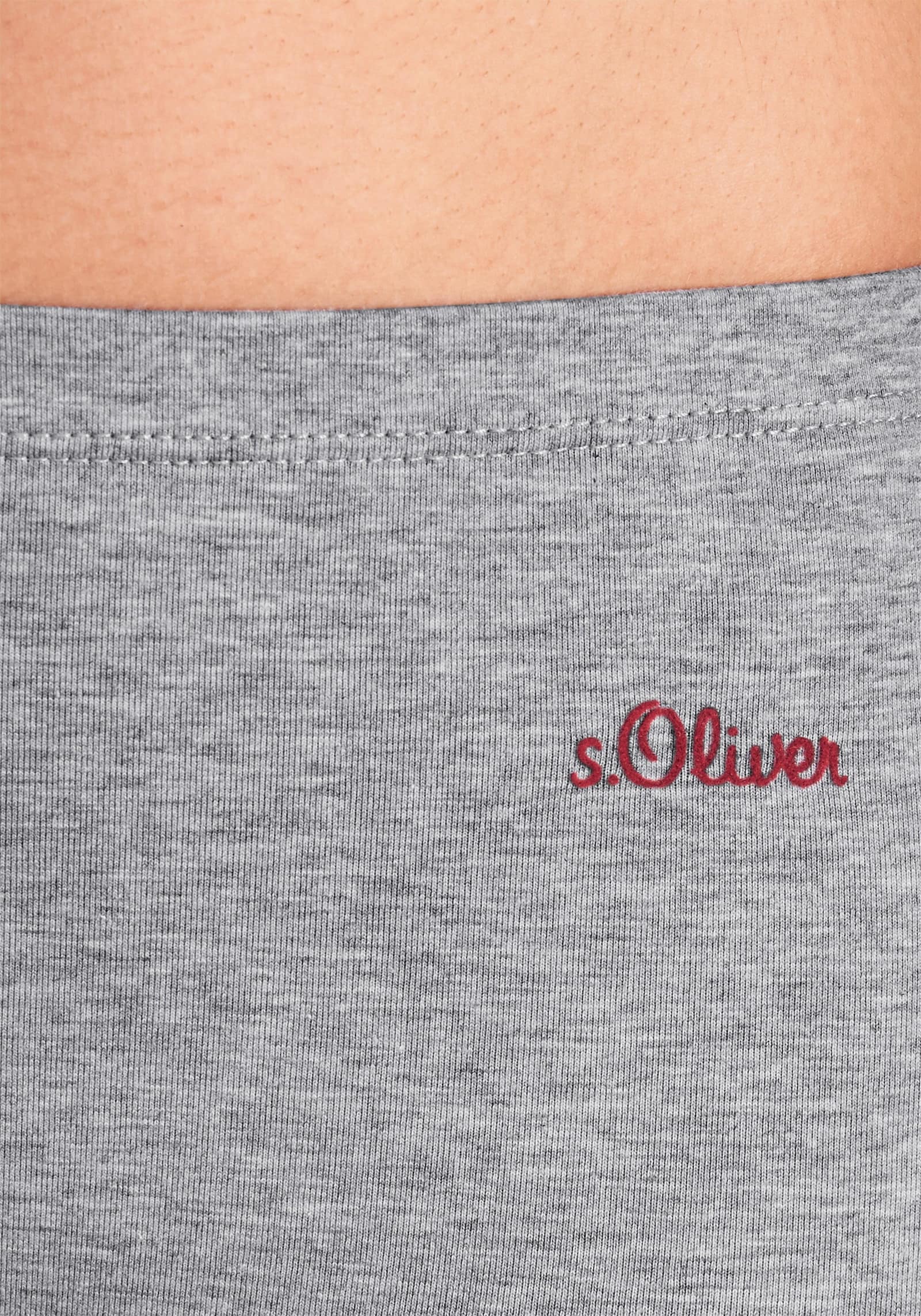 s.Oliver Panty - grau, schwarz, weiß