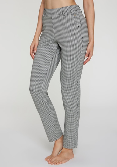 LASCANA Jogger Pants - schwarz kariert
