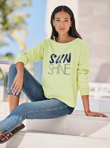 heine Sweatshirt - pistazie