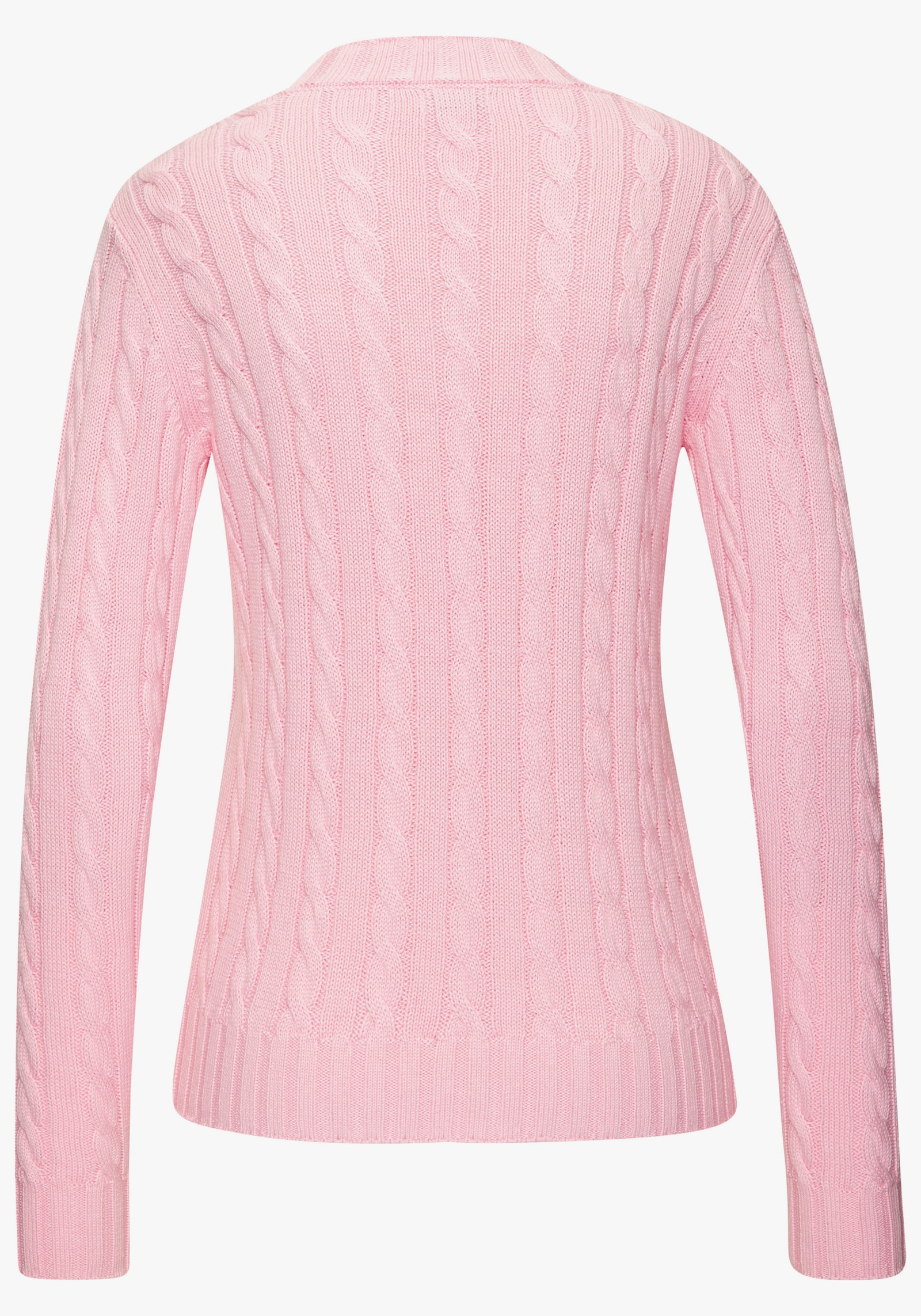 LASCANA V-Ausschnitt-Pullover - rosé