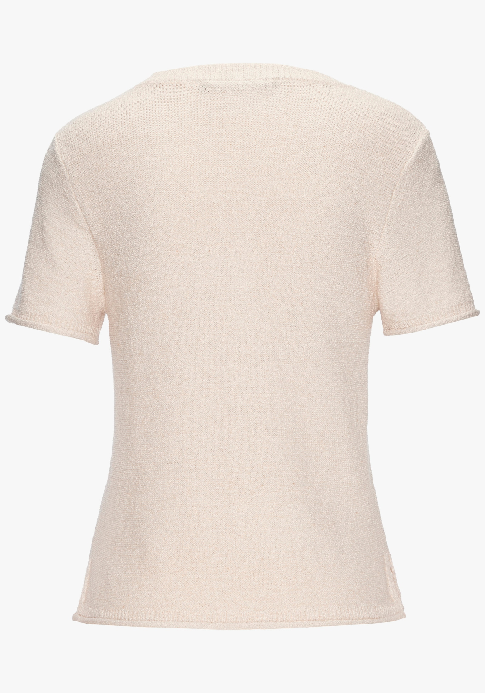French Connection Kurzarmpullover - sand