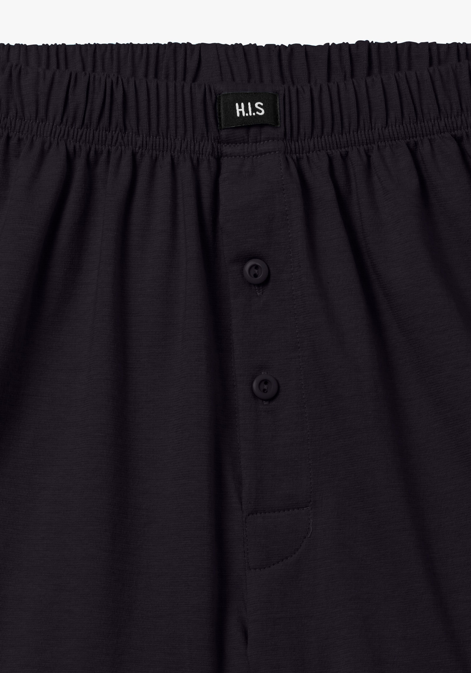 H.I.S Wijde boxer - zwart