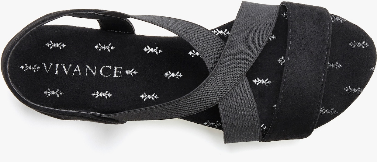 Vivance Sandalen - zwart
