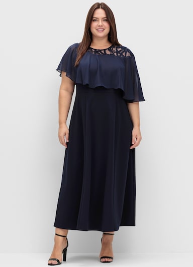 sheego Abendkleid - marine