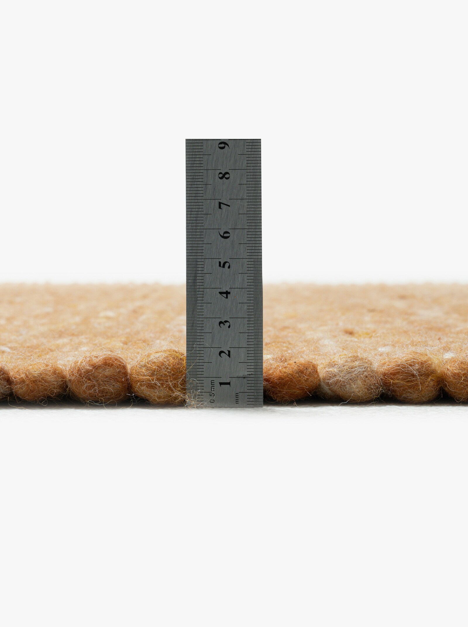 Theko Handwebteppich - orange