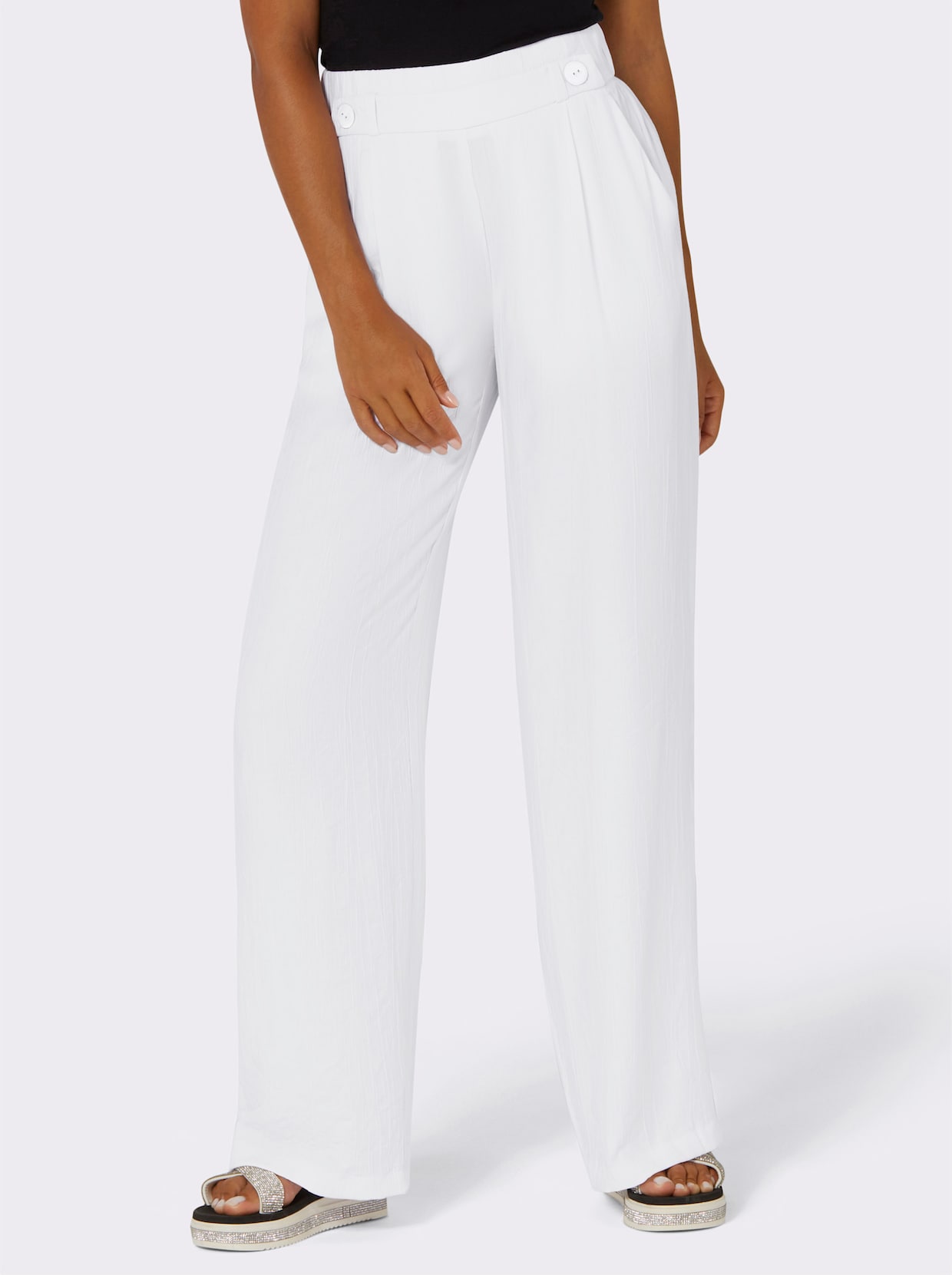 Paperbag-broek - wit