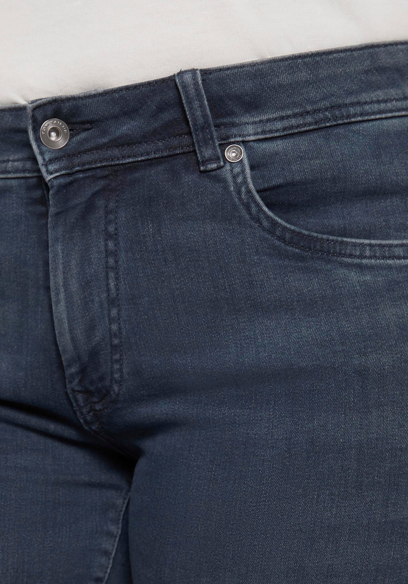 Slim-fit-Jeans - used dark stone blue