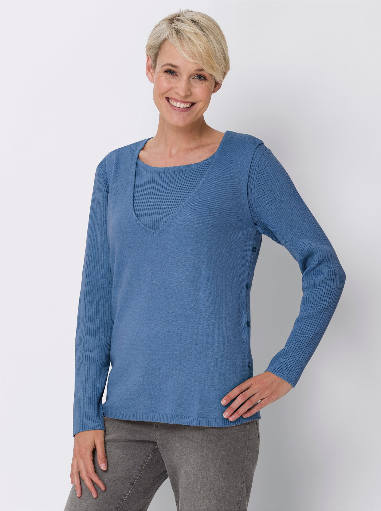 Twinset - middenblauw