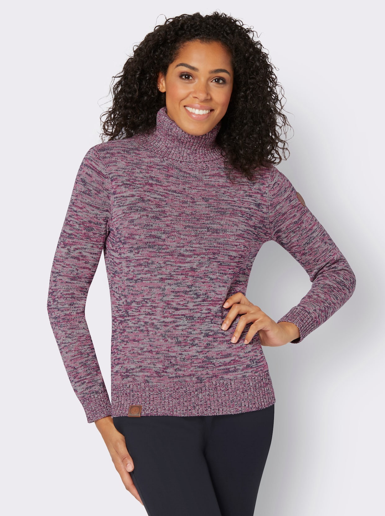 Pullover - marine-erika-meliert