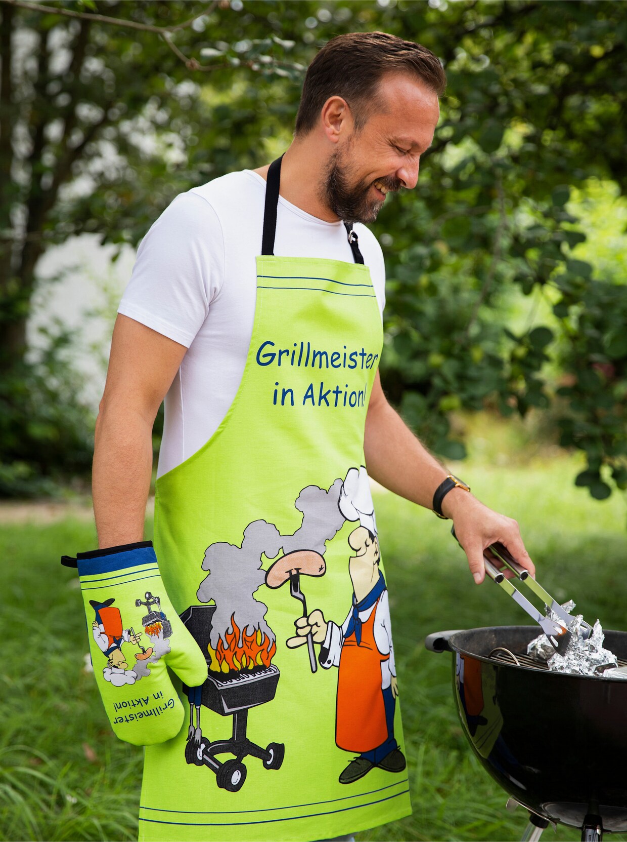 Grillhandschuh - grün
